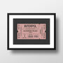 Personalised Concert / Gig Ticket Print, thumbnail 4 of 6