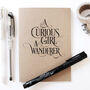 'Curious Girl' Notebook, thumbnail 1 of 7