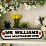 Personalised Teacher Name Wooden Double Roadsign, thumbnail 11 of 12