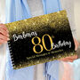 Personalised 80th Birthday Party Book, thumbnail 2 of 9