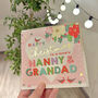 Celebration Christmas Nanny And Grandad Card, thumbnail 3 of 3