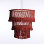 Recycled Cotton Three Tier Chandelier Shade, thumbnail 9 of 9