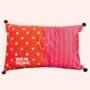 'Happy Hour’ Velvet Pillow – Bring The Bar Home, thumbnail 3 of 4