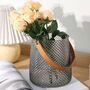 Personalised Textured Diamond Patterned Glass Vase, thumbnail 5 of 7