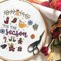 'Tis The Season Cross Stitch Kit, thumbnail 2 of 4