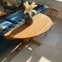 Handmade Folding Fold Down Dining Table, thumbnail 7 of 8