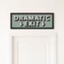 Dramatic Exit Framed Hallway Print, thumbnail 3 of 10