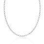 Cathcart Sterling Silver Oval Belcher Necklace, thumbnail 3 of 4