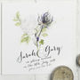 Floral Wedding Invitations, thumbnail 6 of 7