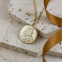 Solid 9ct Gold Saint Christopher Necklace, thumbnail 1 of 9