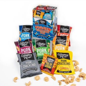 Flavoured Pork Crackling Selection Box, 4 of 4