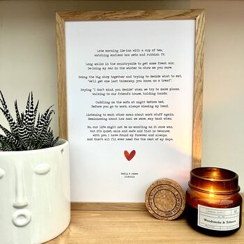 Original Love Poem Print, 3 of 7