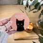 The Cat's Human, Personalised Mother's Day Coaster, thumbnail 1 of 6
