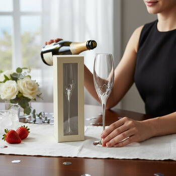 30th Birthday Champagne Flute – Elegant Gift In Presentation Box, 4 of 9