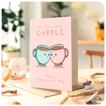 Cute Happy Valentine's Day Card, Husband Wife Partner, 4 of 4