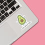 Pack Of Three | 'Avo Great Day' | Novelty Sticker, thumbnail 2 of 3