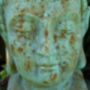 Vintage Garden Buddha Head, thumbnail 2 of 2