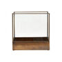 Antique Brass And Glass Display Box Lantern, thumbnail 6 of 8