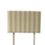 Hand Painted Upholstered Linen Headboard Stripe Print, thumbnail 12 of 12