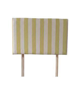 Hand Painted Upholstered Linen Headboard Stripe Print, 12 of 12