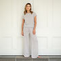 Cashmere Wide Leg Joggers, thumbnail 3 of 6