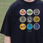West Brom Football Beer Mats Oversized T Shirt, thumbnail 10 of 10