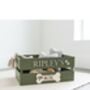 Large Coloured Dog Toy Storage Box With Raised Design, thumbnail 2 of 11