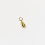 Freyr Droplet Charm 12ct Gold Plated, thumbnail 2 of 3