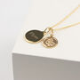 Tiny 9ct Gold St Christopher Christening Necklace, thumbnail 5 of 6