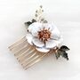 Delicate Flower Hair Comb, thumbnail 1 of 6