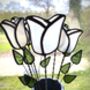 Stained Glass Rose Everlasting Flowers By Post, thumbnail 10 of 12