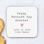 Happy Father's Day Personalised Heart Card, thumbnail 3 of 7