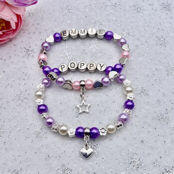 Birthday Bracelet Personalised With Name. Age Gift, 12 of 12