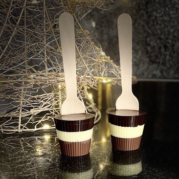 Triple Choc Hot Chocolate Spoon Set Of Two, 2 of 2