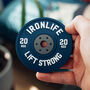 Weight Plate Coasters Funny Gym Gift For Him, thumbnail 7 of 9