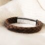 Men’s Personalised Own Handwriting Secret Message Bracelet, thumbnail 3 of 8