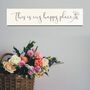 Handcrafted Wooden 'Happy Place' Sign, thumbnail 2 of 4
