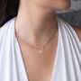 Dainty Initial Necklace, thumbnail 6 of 10