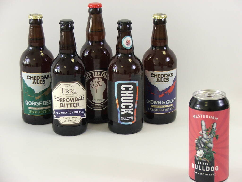 Six Gluten Free Craft Bitters By Great British Booze Company