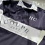 Personalised Panelled Men’s Rugby Shirt With Surname, Date And Initials, thumbnail 1 of 5