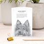 German Shepherd Funny A6 Dog Breed Notebook, thumbnail 1 of 6