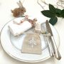 Christmas Table Snowflake Reusable Gift Bags, thumbnail 4 of 7