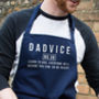 Dad To Be 'Dadvice Bbq' Men's Apron, thumbnail 3 of 9