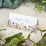 Wildflower Folded Place Cards, thumbnail 1 of 3