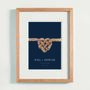 Tie The Knot Personalised Art Print, thumbnail 3 of 3