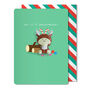Christmas Moose Magnet Card, thumbnail 1 of 2