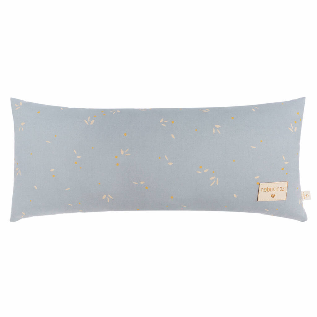 Willow Soft Blue Oblong Printed Cushion