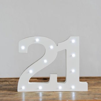 Milestone Ages LED Light Up Numbers, 4 of 6