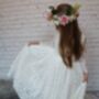 Evelyn ~ Ivory Lace Dress ~ Flower Girl | Party Dress, thumbnail 6 of 10