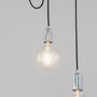 Six Bulb Industrial Pendant Light, thumbnail 3 of 4